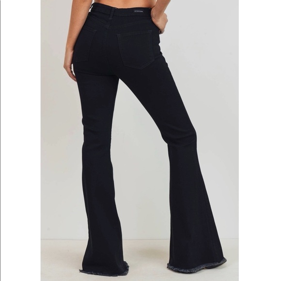 🎉HP🎉Just Black Perfect Pair Bell Bottom Jeans - Picture 4 of 7